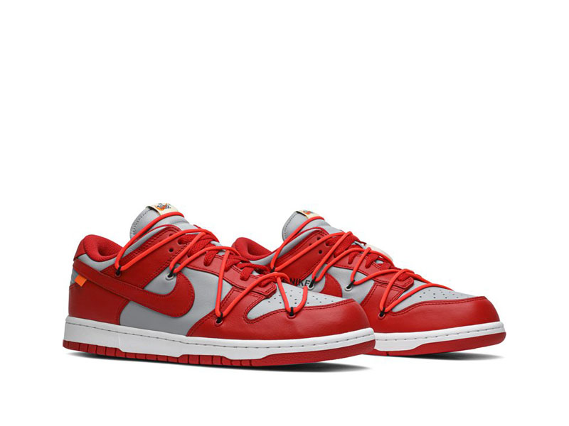 Nike Nike Dunk Low Off-White University Red  Size 4.5 Available For  Immediate Sale At Sotheby's